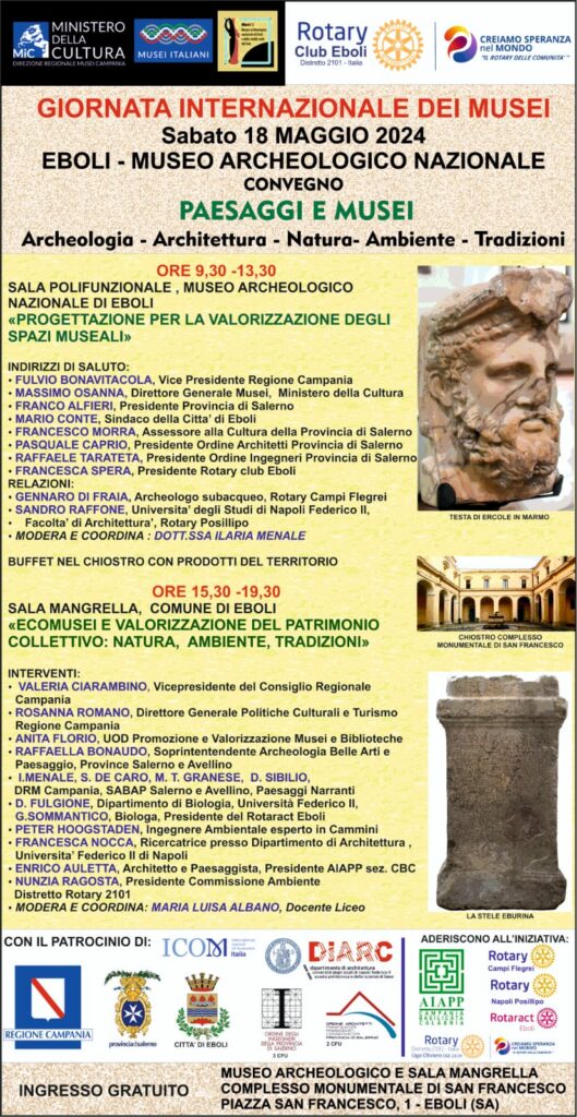 Paesaggi e Musei”: a Eboli il 18 maggio - Resportage